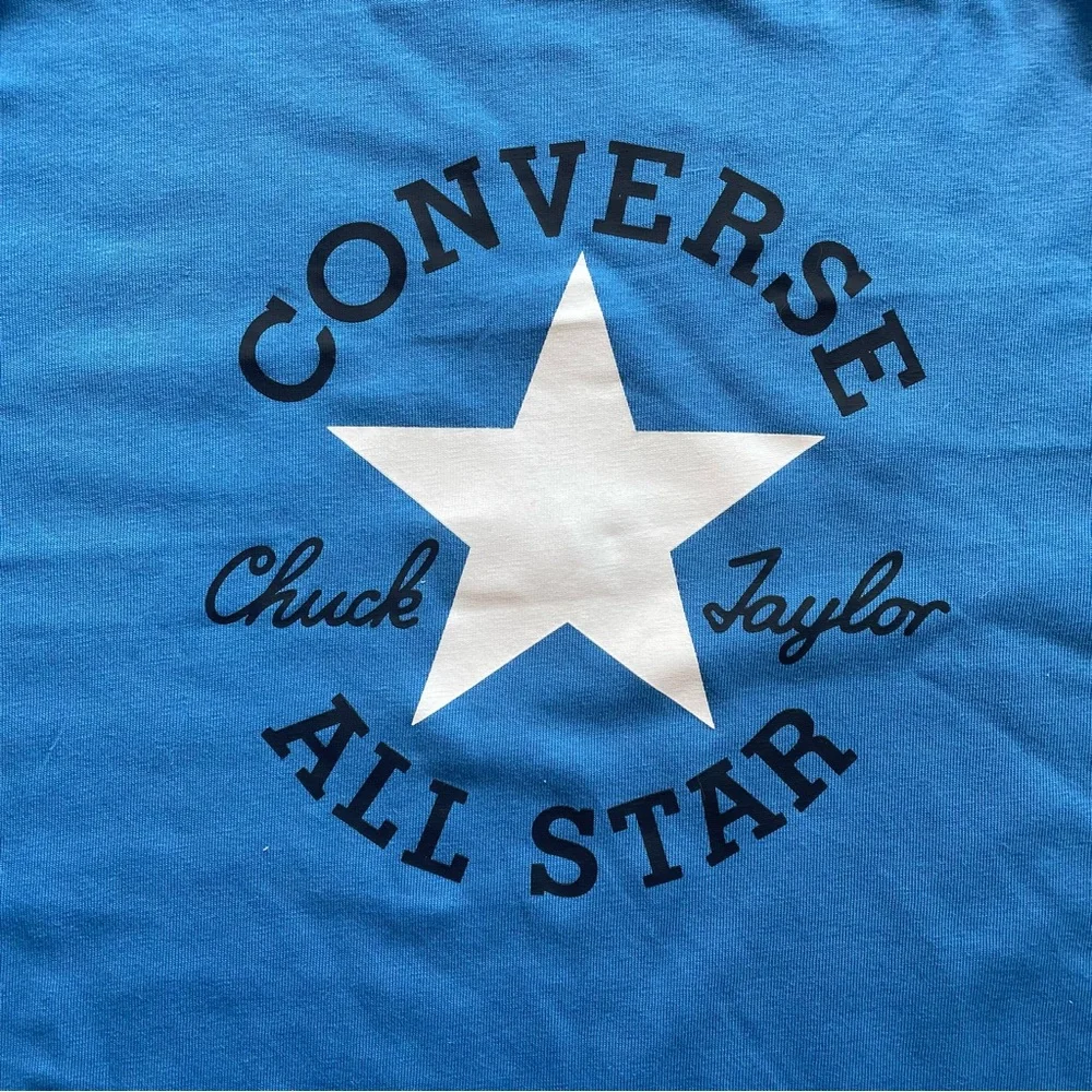 Converse Chuck Taylor Blue Tee Boys Large